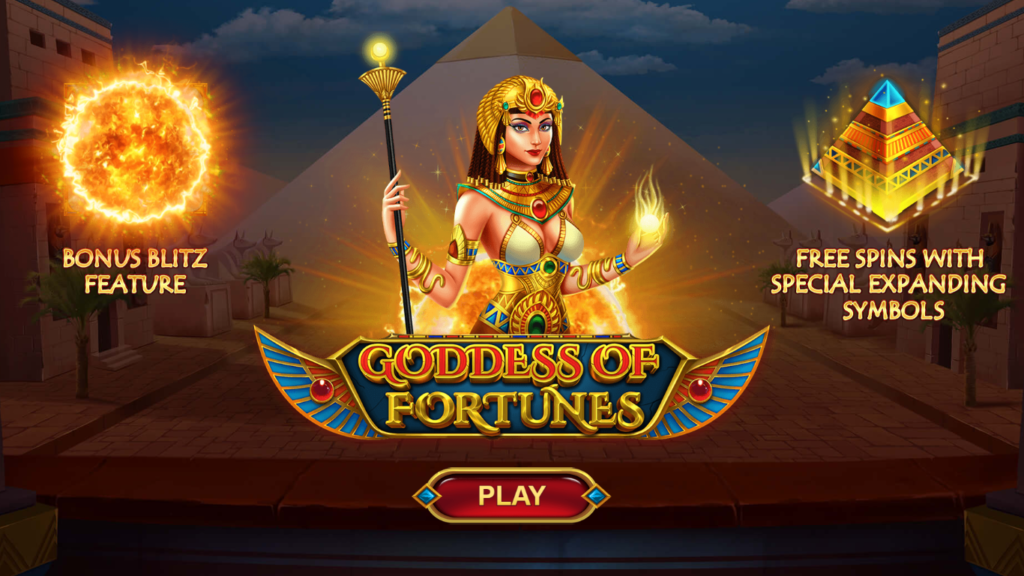 Goddess of Fortunes casino game on Frapapa platform