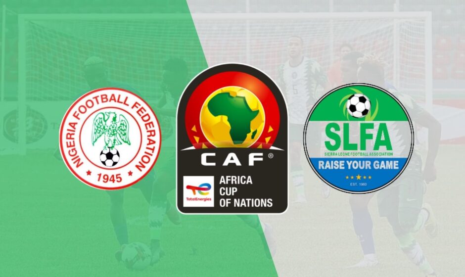 AFCON Qualifiers Nigeria vs Sierra Leone banner