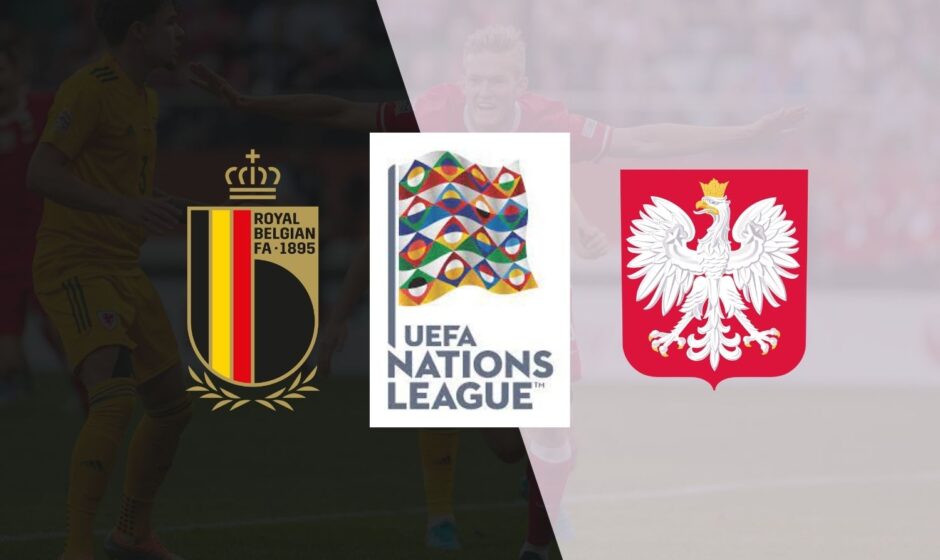 Belgium vs Poland - UEFA Nations League fixture banner