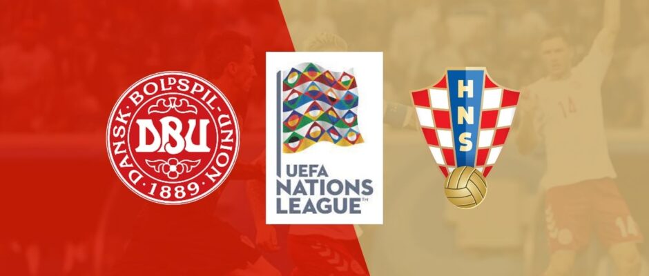 UEFA Nations League - Denmark vs Croatia banner