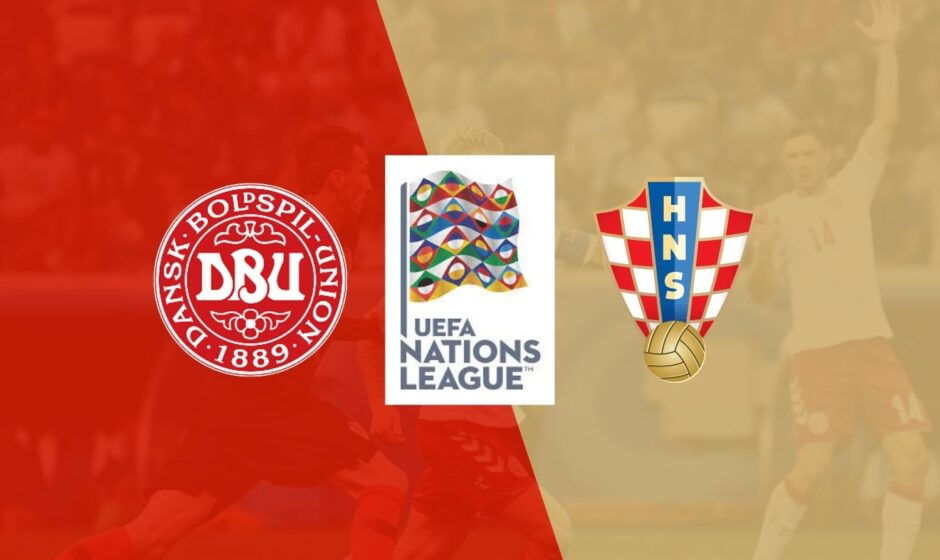 UEFA Nations League - Denmark vs Croatia banner