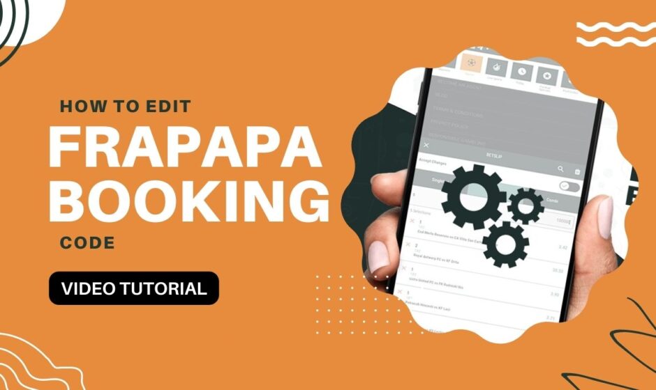 How to edit Frapapa booking code