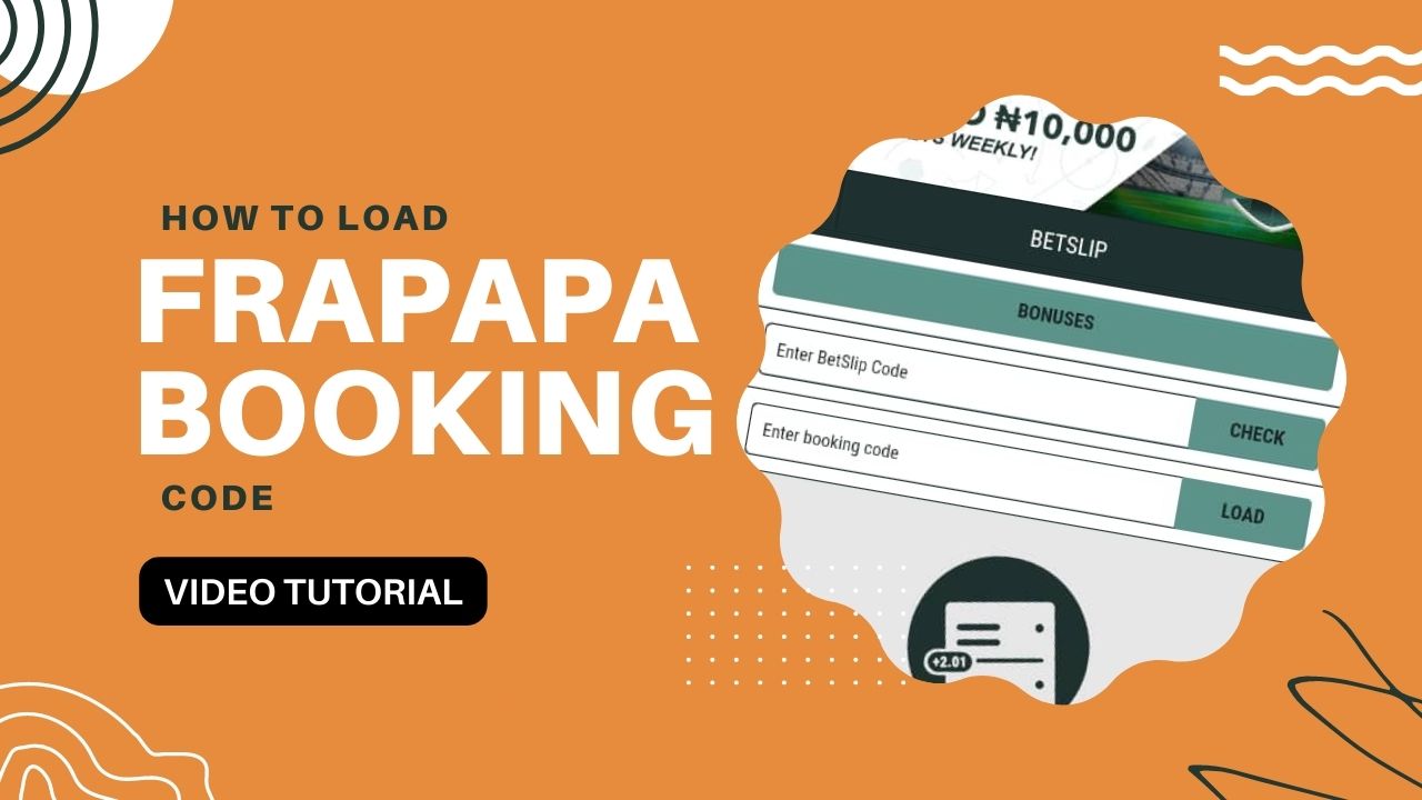 How to load Frapapa booking code