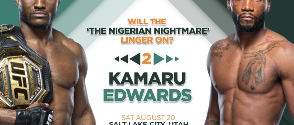 UFC Preview Kamaru Usman vs Leon Edwards 2